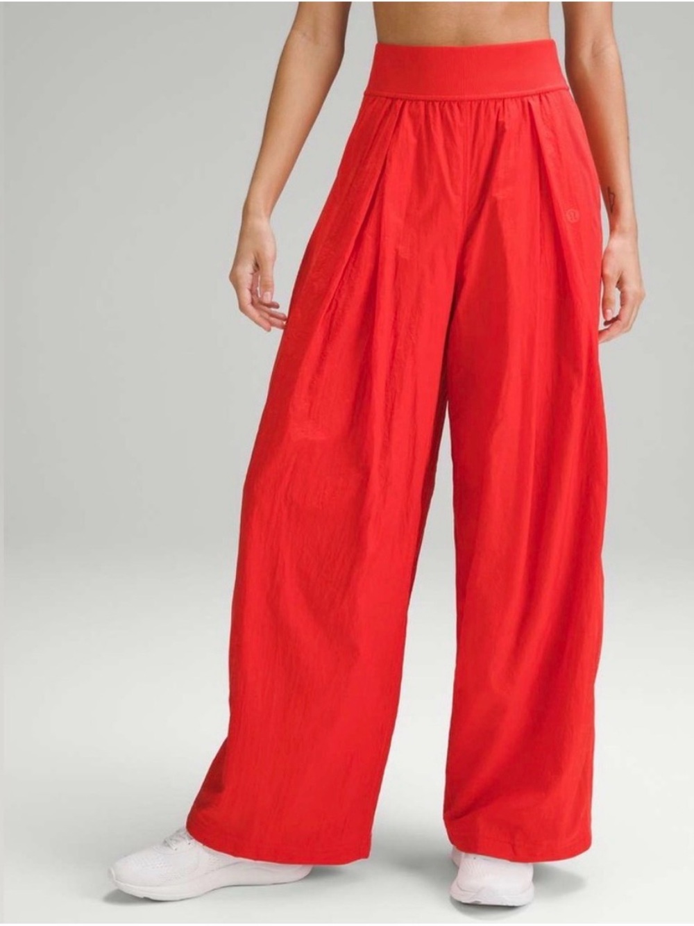Lululemon Lightweight Tennis Mid-Rise Track Pants Hot Heat